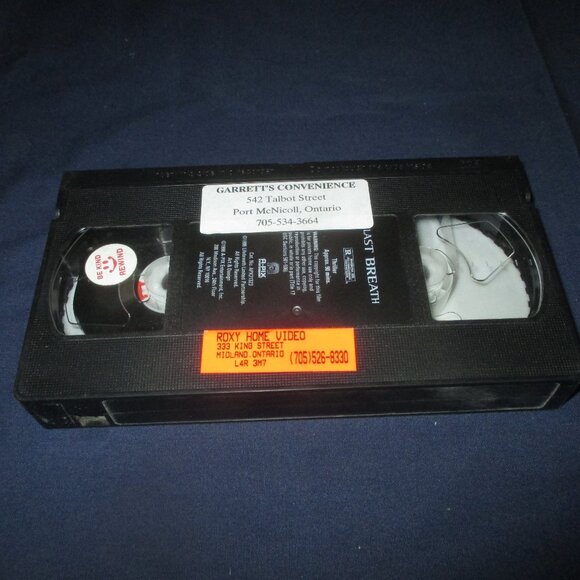 Last Breath (VHS, 1996, A-Pix Entertainment) Luke Perry - Picture 6 of 6